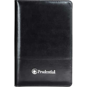 Windsor Reflections Jr. Zippered Padfolio Black
