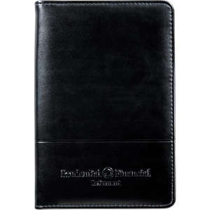 Windsor Reflections Jr. Zippered Padfolio Black