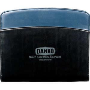Windsor Reflections Zippered Padfolio Blue