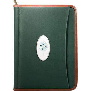 Northwest Zippered Padfolio Green