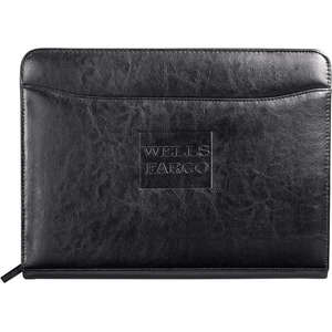 Custom Promotional Renaissance Zippered Padfolio