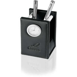 Custom Promotional Metropolitan Pencil Cup Clock