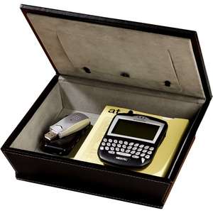 Custom Promotional Metropolitan Leather Photo Box