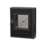 Promotional Clocks - Metropolitan Leather Desk Clock