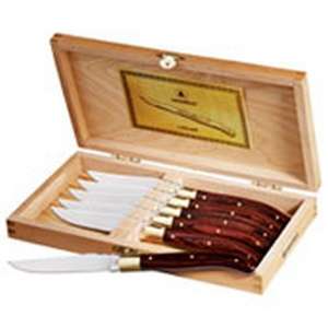 Custom Promotional Laguiole 6-piece Steak Knife Set