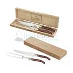 Imprinted Food Serving Gift Sets - Laguiole 2-piece Carving Set