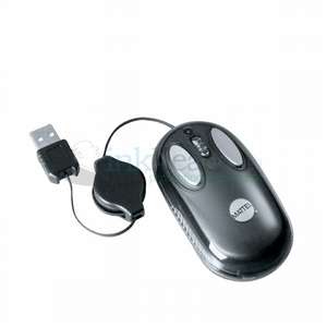 Custom Promotional Dome Optical Travel Mouse - Gray