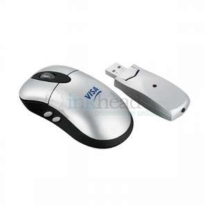 Custom Promotional Mini Wireless Optical 5 Button Mouse