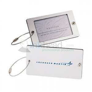 Steel Threads Acrylic Identification Tag 
