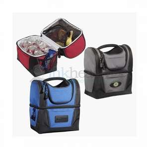 Custom Promotional WorkZone Dual Compartment Lunch Cooler