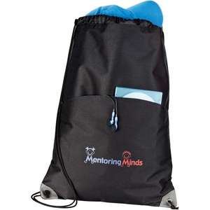 Custom Promotional Profiles Drawstring Convention Tote