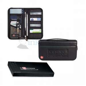 Wenger Leather Travel Wallet 