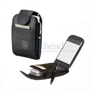 Custom Promotional Millennium Leather Communications Jotter