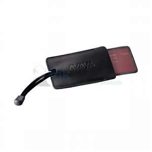 Millennium Leather Retractable ID Tag 
