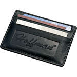 Personalized Business Card Holders - Millennium Leather Card Wallet