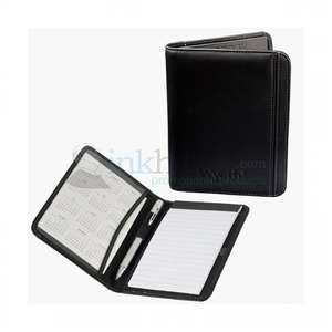 Custom Promotional Millennium Leather Prescription Jotter