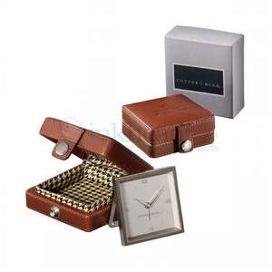 Custom Promotional Cutter & Buck Travel Alarm Clock