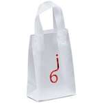 Promotional Plastic & Vinyl Bags - Pluto Frosted Shopper