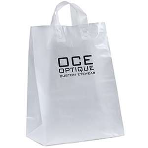 Custom Promotional Mercury Frosted Shopper