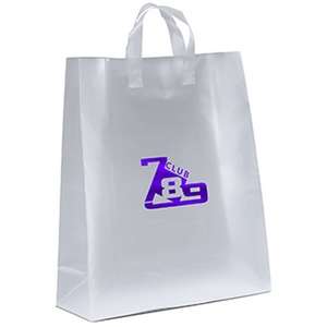 Custom Promotional Jupiter Frosted Shopper