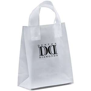 Custom Promotional Beulah Frosted Shopper