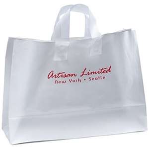 Custom Promotional Daisy Frosted Shopper