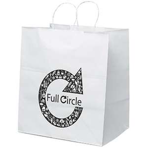 Custom Promotional Brute Paper Carry-out Bag