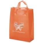 Custom Plastic & Vinyl Bags - Zeus Frosted Brite Shopper