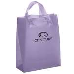 Promotional Plastic & Vinyl Bags - Iris Frosted Brite Shopper