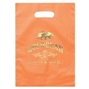Custom Promotional Diana Frosted Brite Die Cut Bag