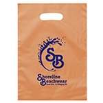 Custom Plastic & Vinyl Bags - Aster Frosted Die Cut Bag