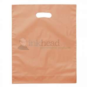 Orchid Frosted Brite Die Cut Bag
