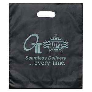 Custom Promotional Rose Frosted Brite Die Cut Bag