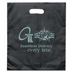 Personalized Plastic & Vinyl Bags - Rose Frosted Brite Die Cut Bag