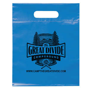 Custom Promotional 9-1/2" Die Cut Handle Bag