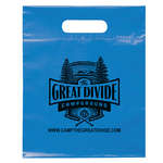 Personalized Plastic & Vinyl Bags - 9-1/2" Die Cut Handle Bag