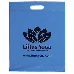 Custom Promotional 12" Die Cut Handle Bag