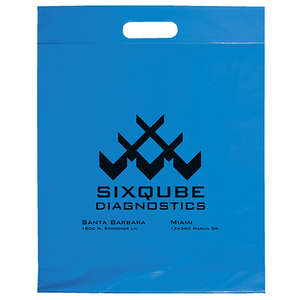 Custom Promotional 15" Die Cut Handle Bag