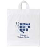 Promotional Real Estate - Moose Soft Loop Handle Plastic Bag