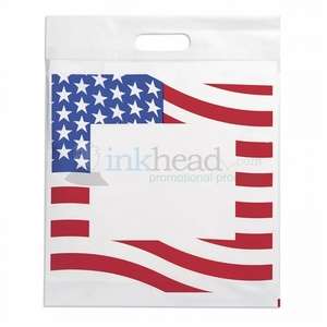 Large Flag Die Cut Bag