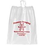 Customized Plastic & Vinyl Bags - 9-1/2" Poly-Draw Bag