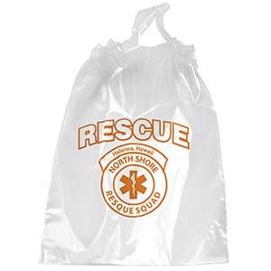 Custom Promotional 12" Poly-Draw Bag