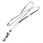 Personalized Economy Lanyards - Swivel Hook Lanyard with Crimp - 3/8"