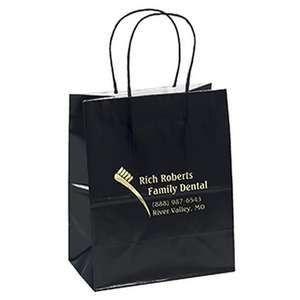 Custom Promotional Amanda Gloss Shopper Bag