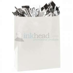 Anna Marie White Gloss Shopper Bag 