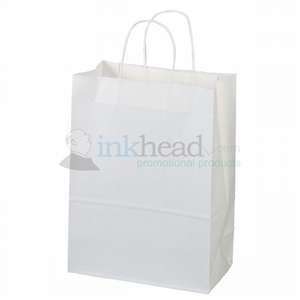 Jenny White Kraft Paper Shopper Bag 