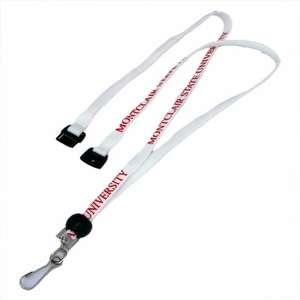 Custom Promotional Snap Break-AwaySwivel Hook Lanyard - 3/8"