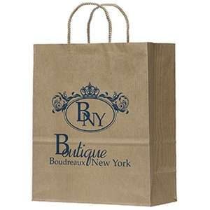 Custom Promotional Manhattan Uptown Shopper Bag