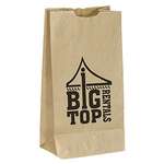 Promotional Paper Bags - Brown Paper Popcorn Bag