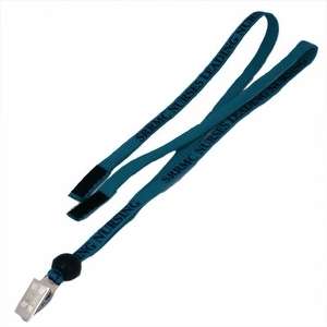 Custom Promotional Break-Away Bulldog Clip Lanyard - 3/8"
